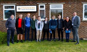 Dyke House Sports & Technical College visits Paragon Rapid Technologies