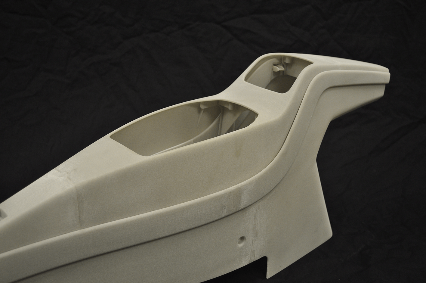 3D printed automotive console in SLS