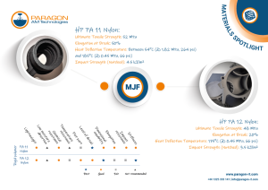 Infographic: Materials Spotlight MJF Production Materials
