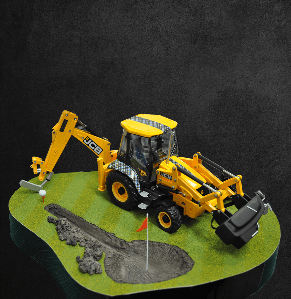 tractor golf square